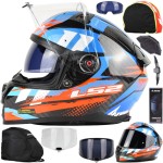 Kask LS2 FF811 Vector II C Tantic Red Blue