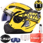 Kask LS2 FF910 Advant II Tape Yellow