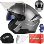 Kask LS2 OF618 Verso II Solid Matt Titanium