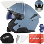 Kask LS2 OF618 Verso II Solid Misty Blue