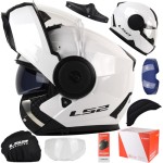 Kask LS2 FF902 Scope II Solid White + Pinlock