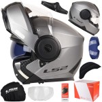 Kask LS2 FF902 Scope II Solid Titanium + Pinlock