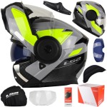 Kask LS2 FF902 Scope II Duria Grey H-V + Pinlock