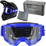 Gogle LS2 Charger Niebieskie Clear Visor