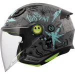Kask LS2 OF622 Funny II Scribble Grey Blue