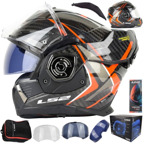 Przejdź do produktu Kask LS2 FF901 Advant X C Future II Red