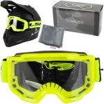 Gogle LS2 Charger Żółte Clear Visor
