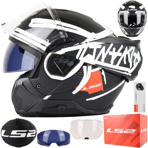 Przejdź do produktu Kask LS2 FF910 Advant II Tape Black