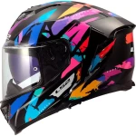 Kask LS2 FF818 Storm III Kaos Black Pur. Blue