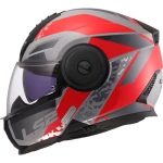 Kask LS2 FF902 Scope II Oxyd Grey Red