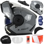 Kask LS2 FF902 Scope II Nardo Grey + Pinlock