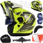 Kask LS2 FF908 Strobe II Code H-V Yel. Grey