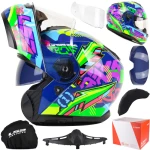 Kask LS2 FF908 Strobe II Svent Blue Green