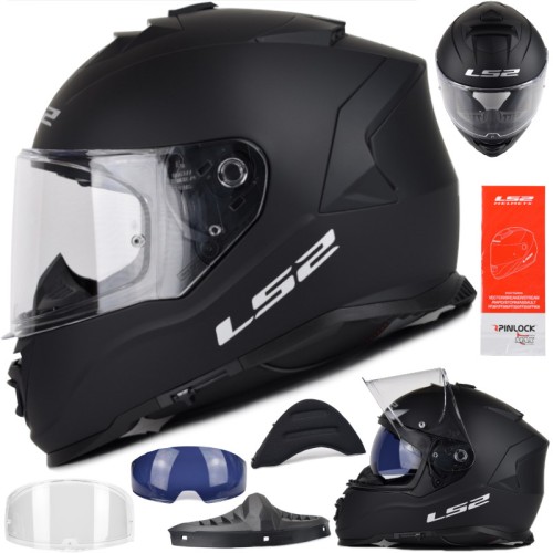 Przejdź do produktu Kask LS2 FF800 Storm II Solid Matt Black
