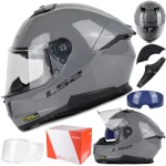 Kask LS2 FF808 Stream II Solid Nardo Grey