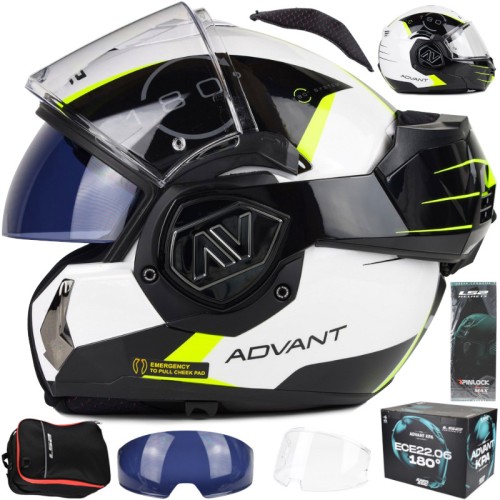 Przejdź do produktu Kask LS2 FF906 Advant Codex White Black
