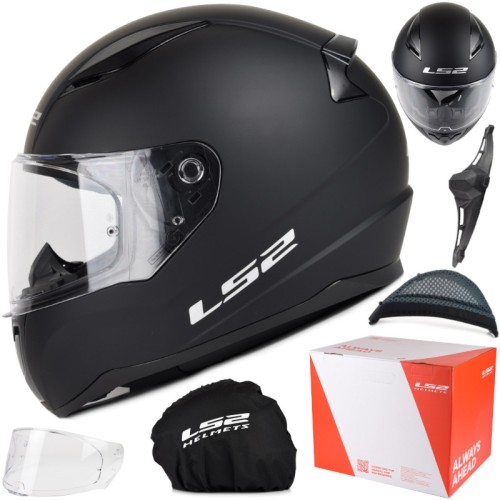 Przejdź do produktu Kask LS2 FF353 Rapid II Solid Matt Black