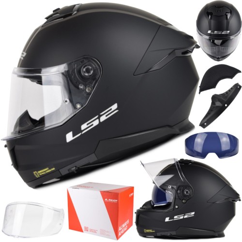Przejdź do produktu Kask LS2 FF808 Stream II Solid Matt Black