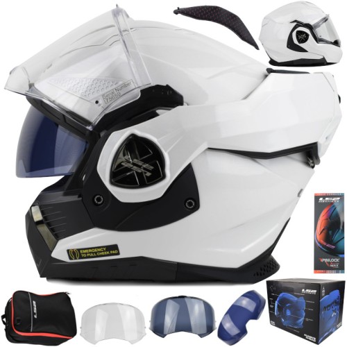 Przejdź do produktu Kask LS2 FF901 Advant X Solid White