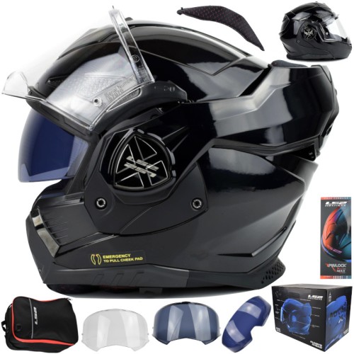 Przejdź do produktu Kask LS2 FF901 Advant X Solid Black