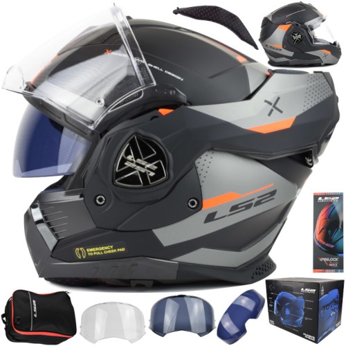 Przejdź do produktu Kask LS2 FF901 Advant X Oblivion M.Bl. Tit.
