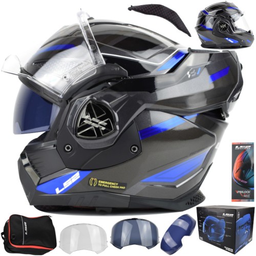 Przejdź do produktu Kask LS2 FF901 Advant X Spectrum Bl-Tit-Bl