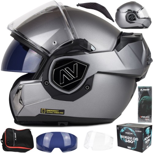 Przejdź do produktu Kask LS2 FF906 Advant Solid Matt Titanium