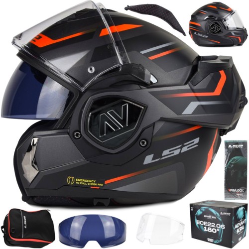 Przejdź do produktu Kask LS2 FF906 Advant Kuka Matt Black Red