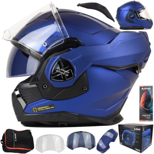 Przejdź do produktu Kask LS2 FF901 Advant X Solid Matt Navy Blue