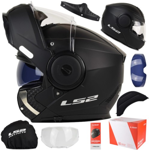 Przejdź do produktu Kask LS2 FF902 Scope II Solid Matt Black + Pinlock