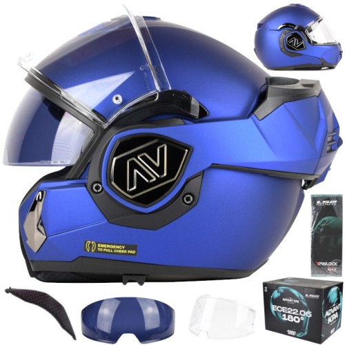 Przejdź do produktu Kask LS2 FF906 Advant Navy Blue
