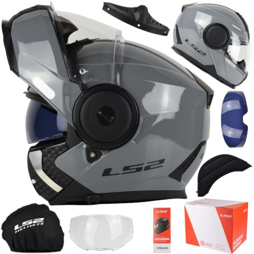 Przejdź do produktu Kask LS2 FF902 Scope II Nardo Grey + Pinlock