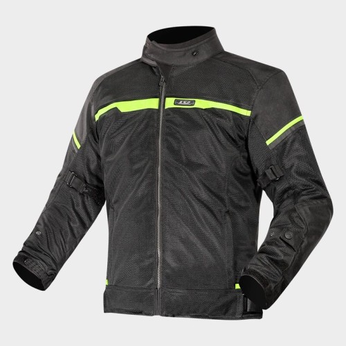 Przejdź do produktu Kurtka LS2 Riva Man Black Neon Yellow