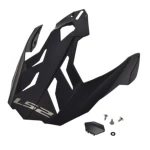 Daszek do kasku LS2 MX701 EXPLORER czarny mat