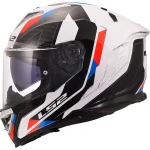 Kask LS2 FF818 Storm III Sporty White Blue Red