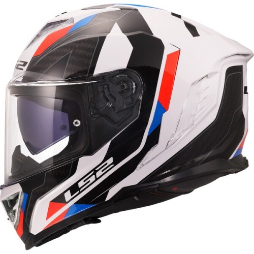 Przejdź do produktu Kask LS2 FF818 Storm III Sporty White Blue Red