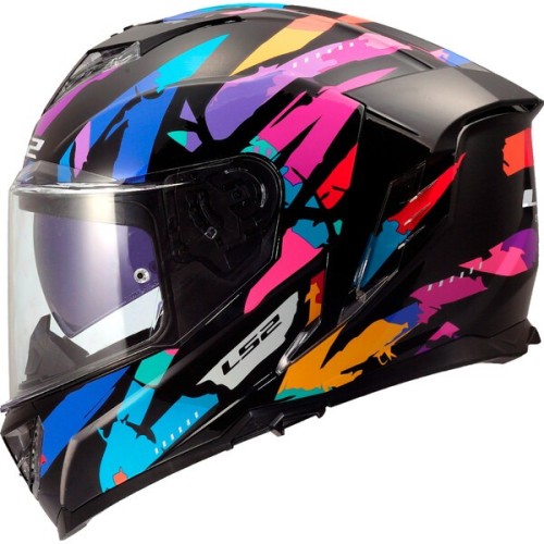 Przejdź do produktu Kask LS2 FF818 Storm III Kaos Black Pur. Blue