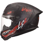 Kask LS2 FF820 Rapid III Kaiju II Bl.Red White