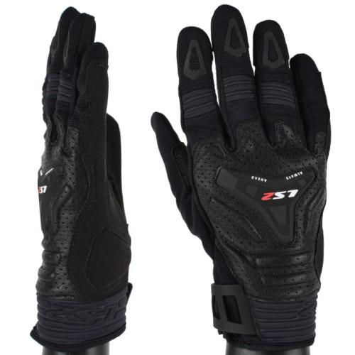 Przejdź do produktu Rękawice Motocyklowe LS2 All Terrain Man Black