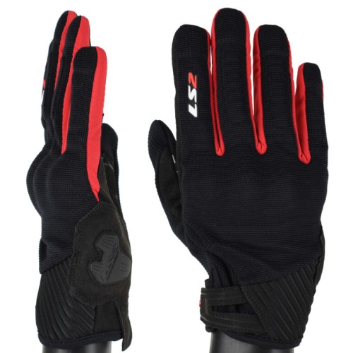 Przejdź do produktu Rękawice Motocyklowe LS2 Dart 2 Man Black Red