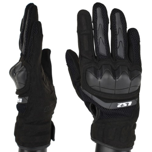 Przejdź do produktu Rękawice Motocyklowe LS2 Kubra Man Black