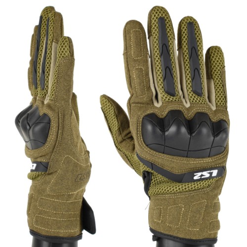 Przejdź do produktu Rękawice Motocyklowe LS2 Kubra Man Brown