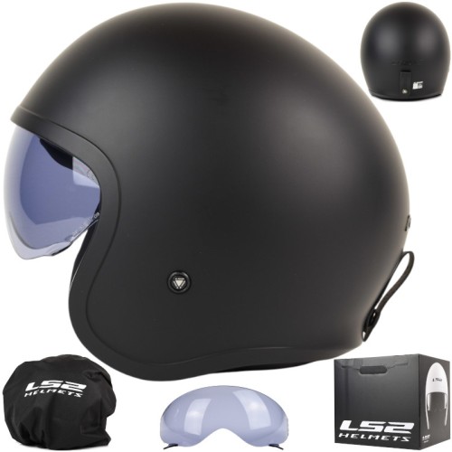 Przejdź do produktu Kask LS2 OF599 Spitfire II Matt Black