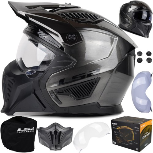 Przejdź do produktu Kask LS2 OF606 Drifter Jeans Titanium
