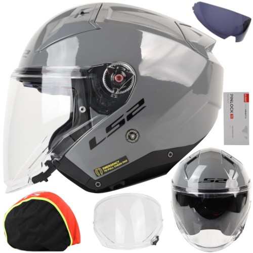 Przejdź do produktu Kask LS2 OF603 Infinity II Solid Nardo Grey