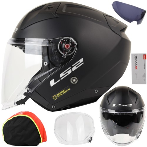 Przejdź do produktu Kask LS2 OF603 Infinity II Solid Matt Black