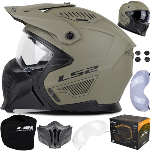 Przejdź do produktu Kask LS2 OF606 Drifter Solid Matt Sand