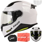 Kask LS2 FF812 Kid Solid White