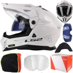 Kask LS2 MX702 Pioneer II White