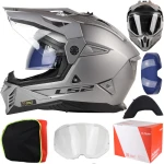 Kask LS2 MX702 Pioneer II Matt Titan